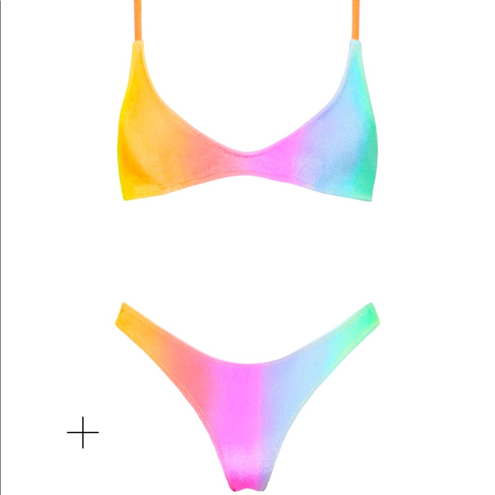 maia - rainbow triangl bikini